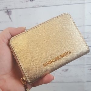 Michael Kors zip around wallet